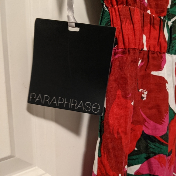 NWT Paraphrase Floral Dress - Picture 5 of 5